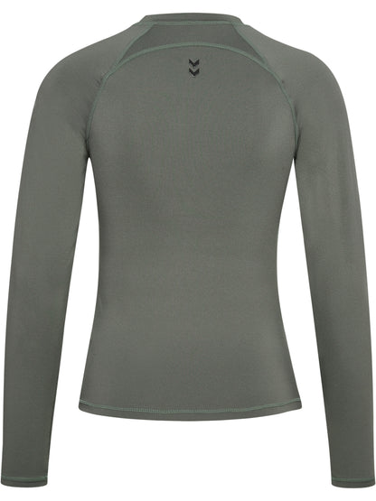HUMMEL Prima T-Shirt L/S Damen (castor gray)