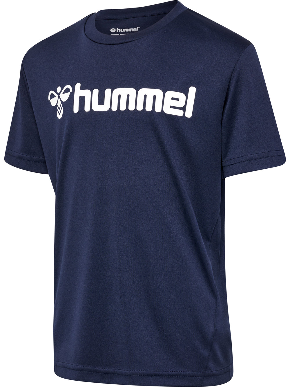 HUMMEL Logo Jersey S/S Kind (marine)