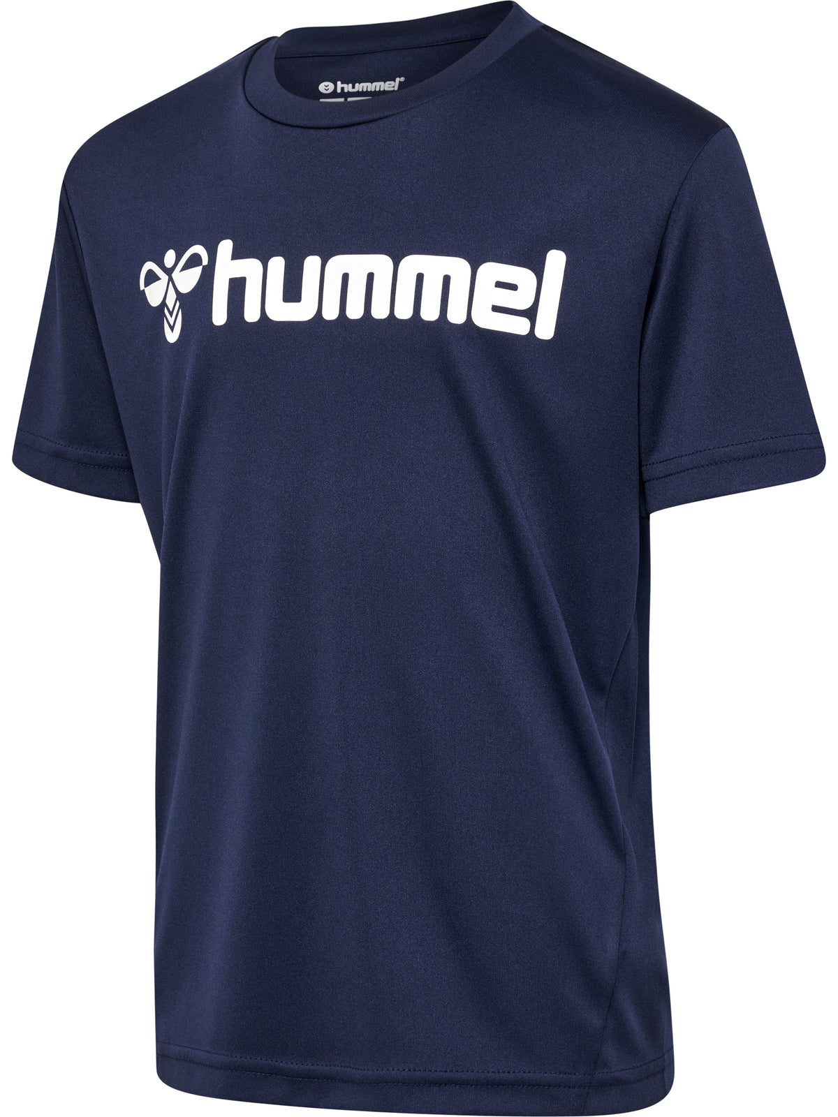 HUMMEL Logo Jersey S/S Kind (marine)