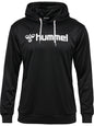 HUMMEL Logo Hoodie Unisex Schwarz