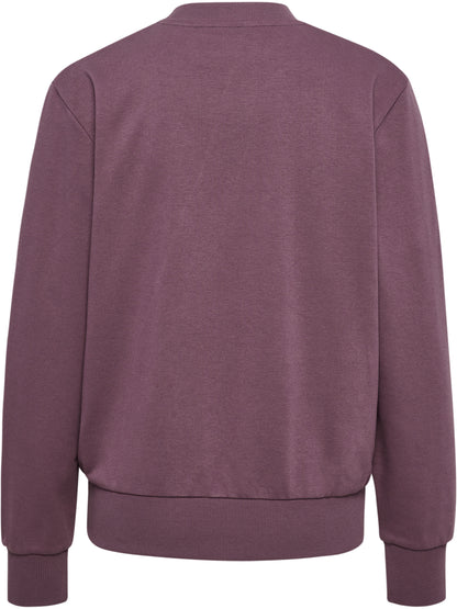 HUMMEL Pulse Sweat Crewneck Damen (black plum)