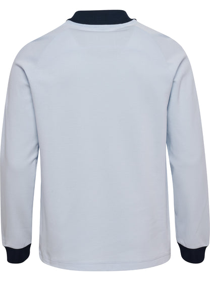 HUMMEL Root Polo L/S (arctic ice/dark sapphire)