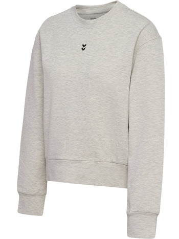 HUMMEL Foundation Sweatshirt Damen (light grey melange)