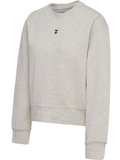 HUMMEL Foundation Sweatshirt Damen (light grey melange)