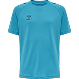 HUMMEL Core Xk Core Poly Tee S/S Unisex Kind Blau