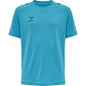 HUMMEL Core Xk Core Poly Tee S/S Unisex Kind Blau