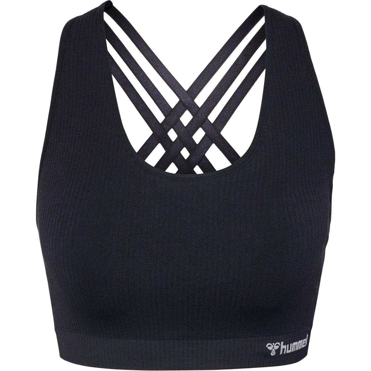 HUMMEL Mt Rest Seamless Rib Sports Top Damen (black)