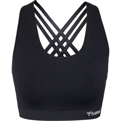 HUMMEL Mt Rest Seamless Rib Sports Top Damen (black)