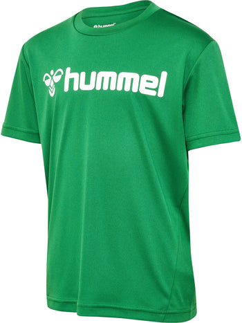 HUMMEL Logo Jersey S/S Kind (jelly bean)