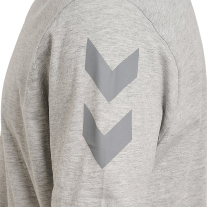 HUMMEL Legacy Chevron T-Shirt Plus (grey melange)