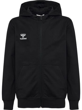 HUMMEL Go 2.0 Zip Hoodie Unisex Kind Schwarz