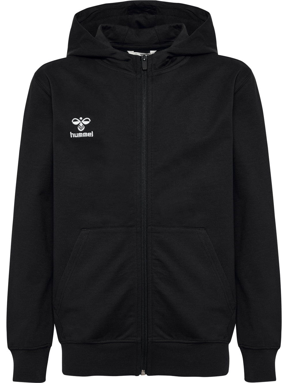 HUMMEL Go 2.0 Zip Hoodie Unisex Kind Schwarz