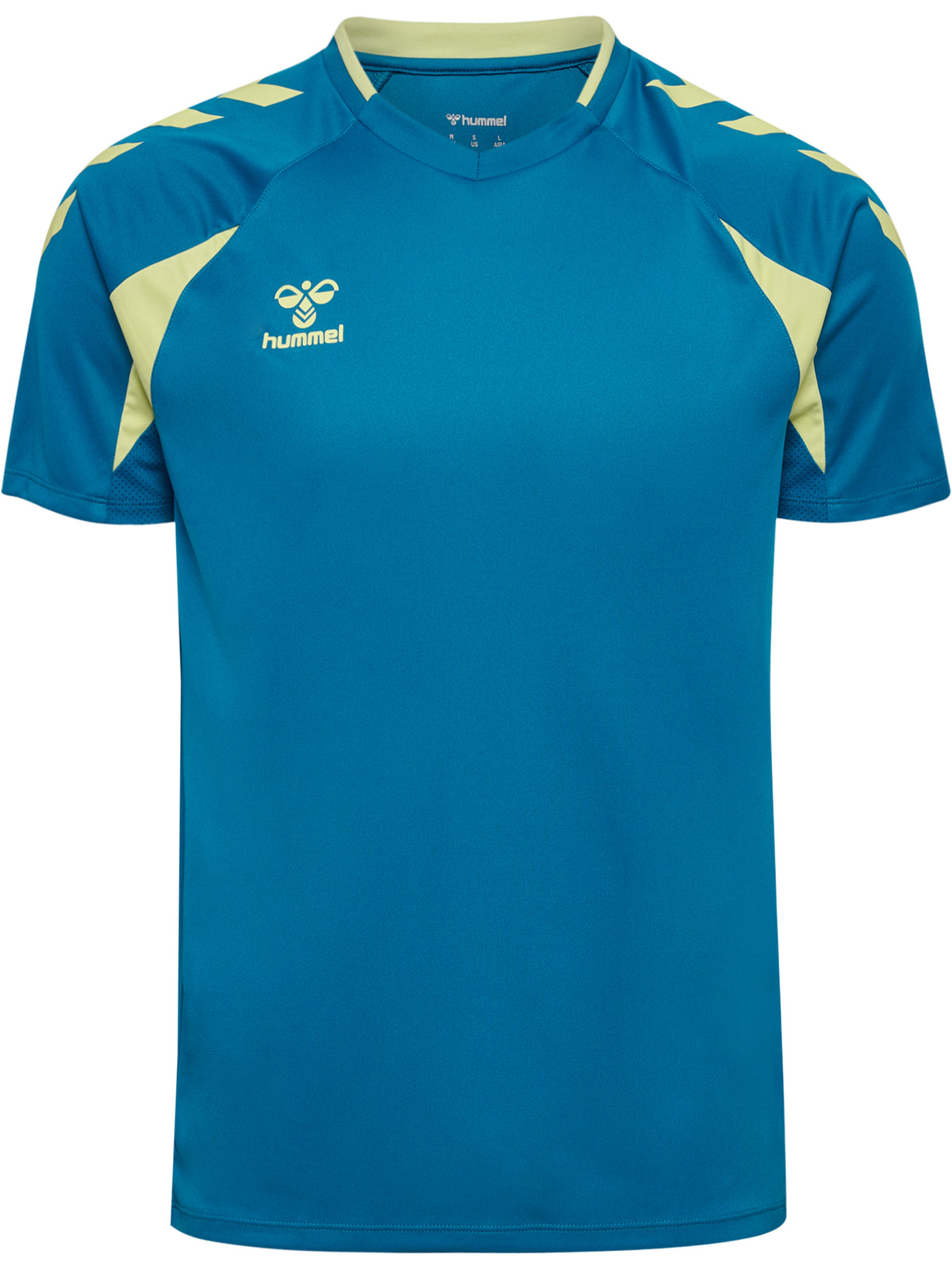HUMMEL Core 2.0 Jersey S/S (celestial/pale lime yellow)
