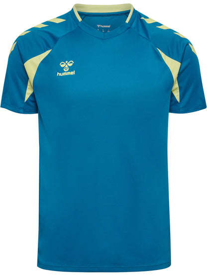 HUMMEL Core 2.0 Jersey S/S (celestial/pale lime yellow)