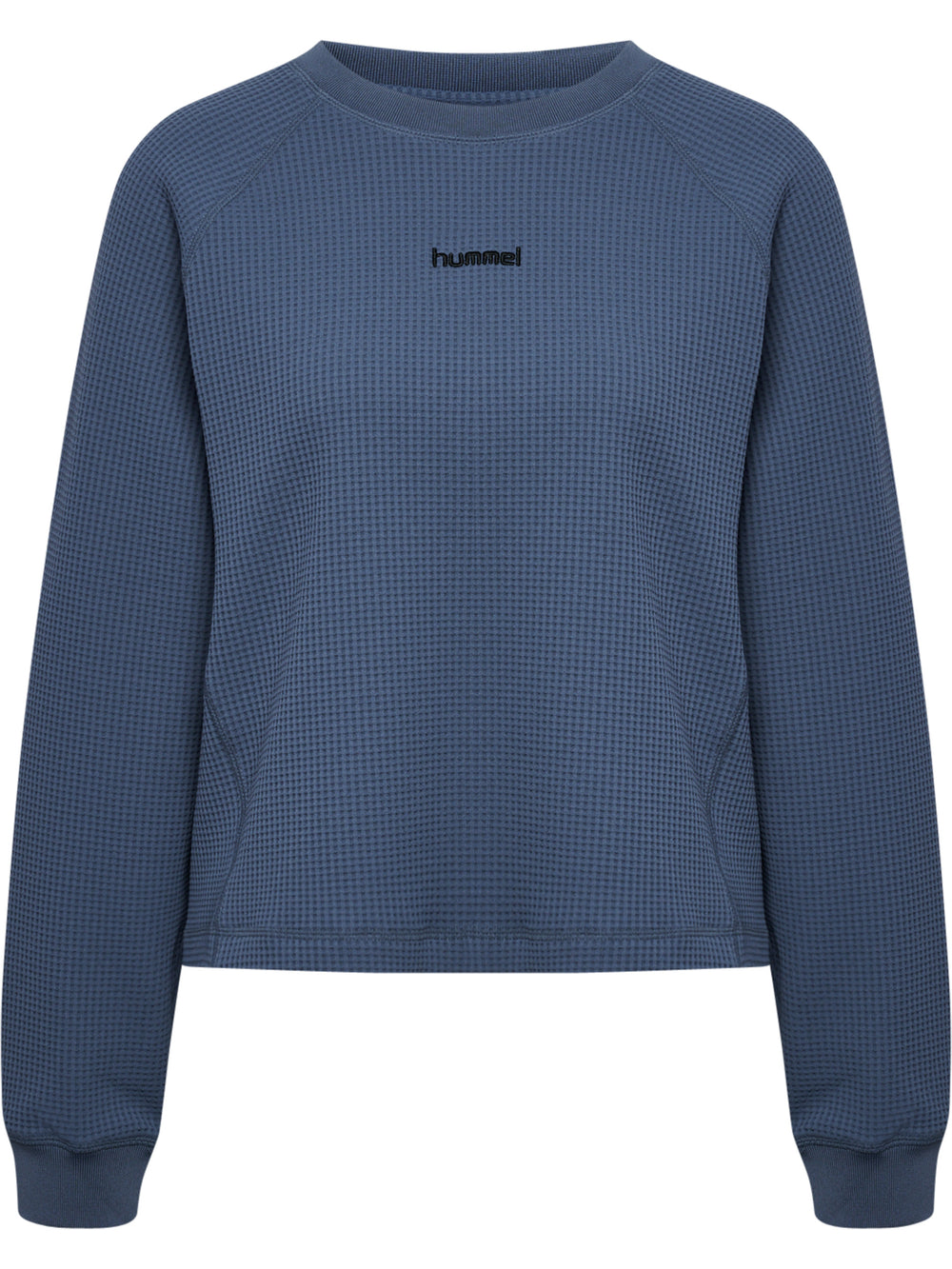 HUMMEL Soft Waffle T-Shirt L/S Damen (vintage indigo)
