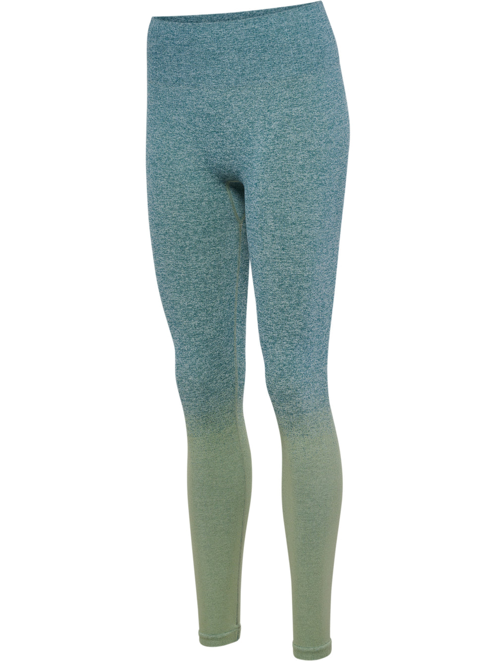 HUMMEL Yoga Seamless Gradient Hw Tights Damen (balsam/frosty green)