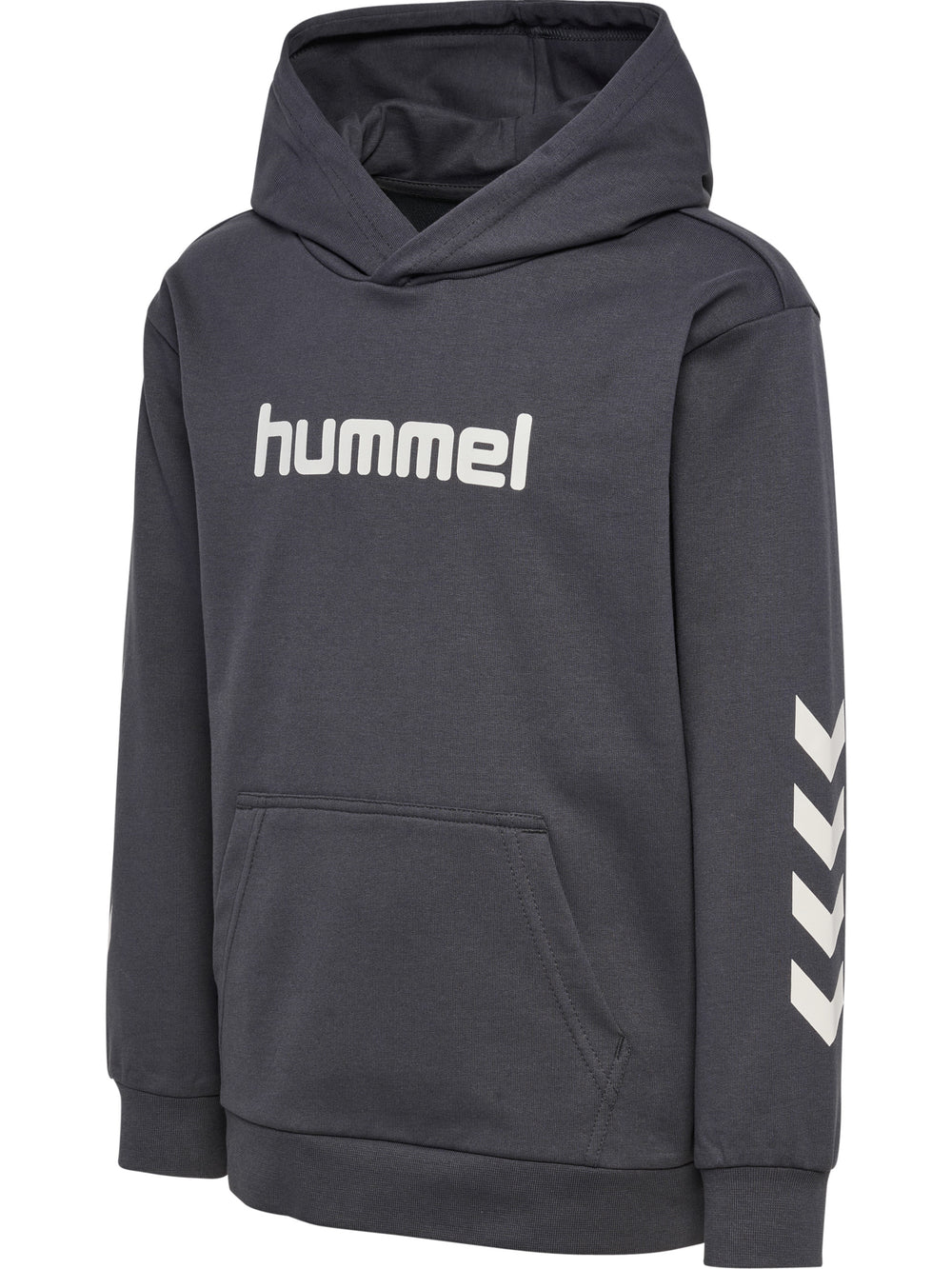HUMMEL Logo Hoodie Kind (ebony)