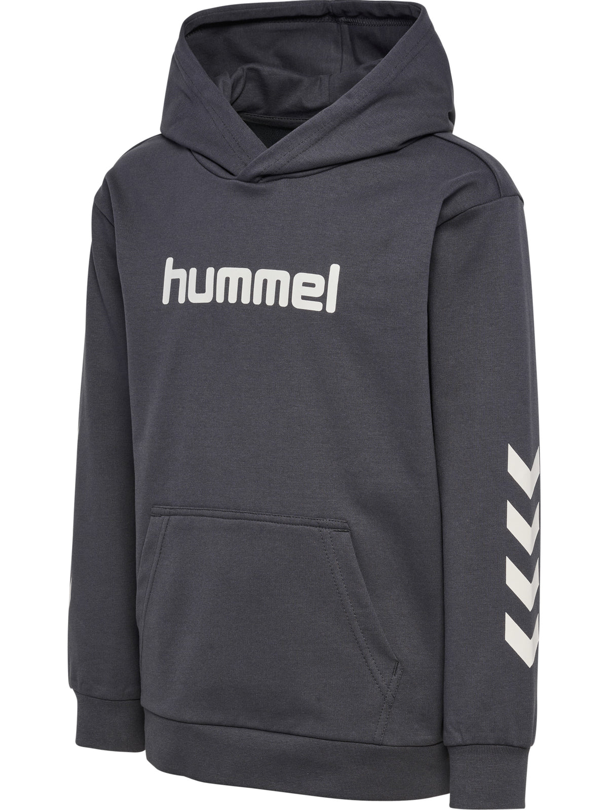 HUMMEL Logo Hoodie Kind (ebony)