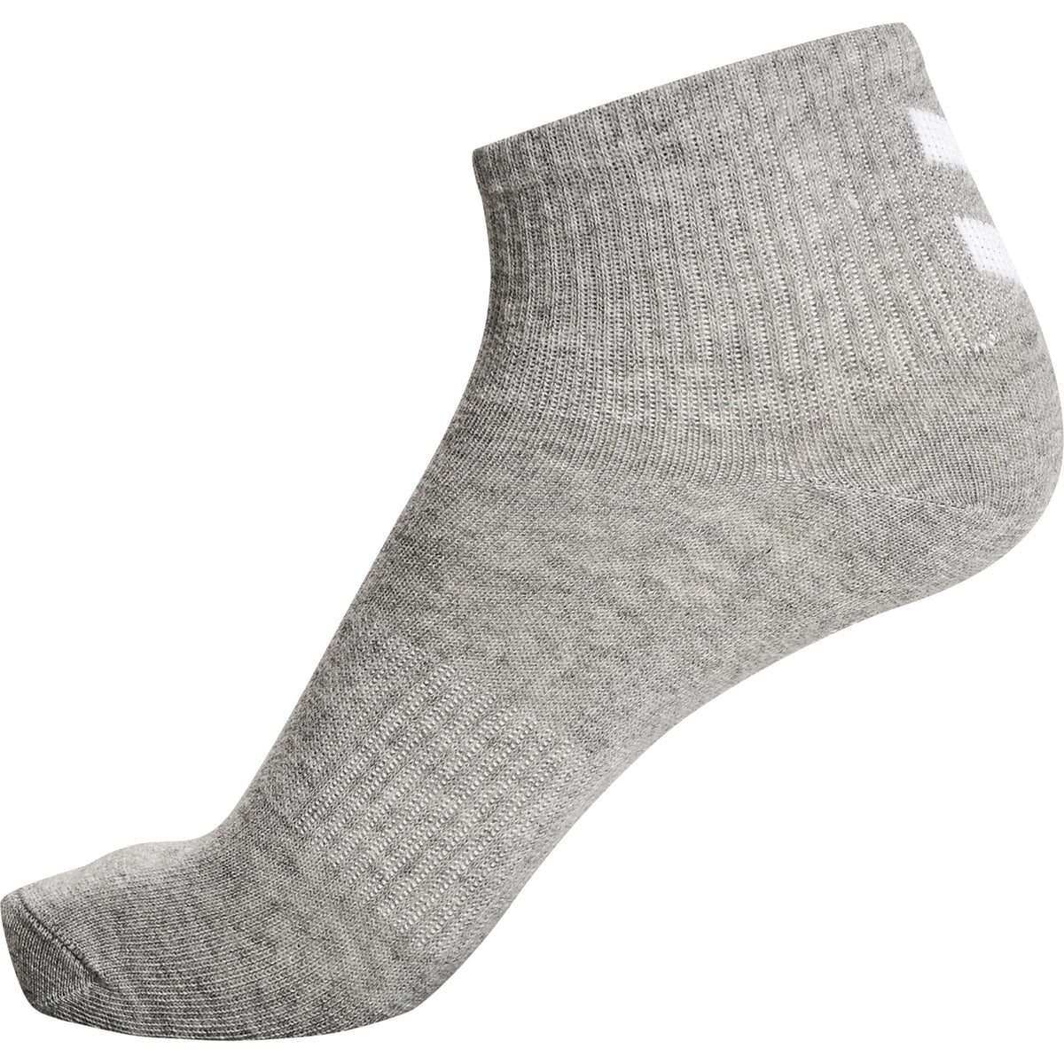 HUMMEL Chevron 6-Pack Mid Cut Socks (black/white/grey)
