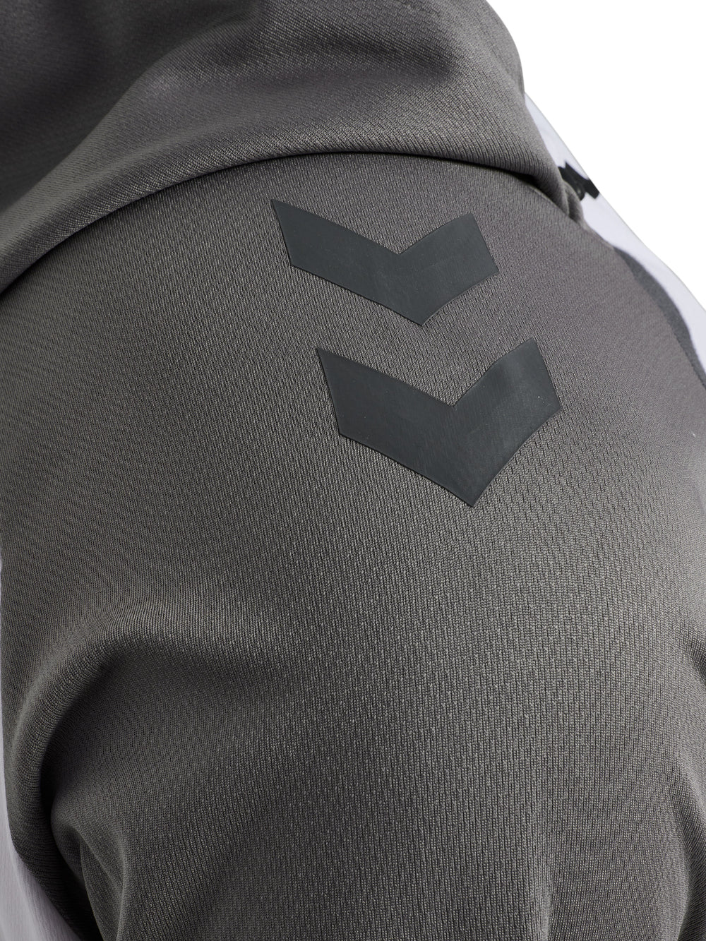 HUMMEL Lead 2.0 Zip Hoodie (white/steel gray)