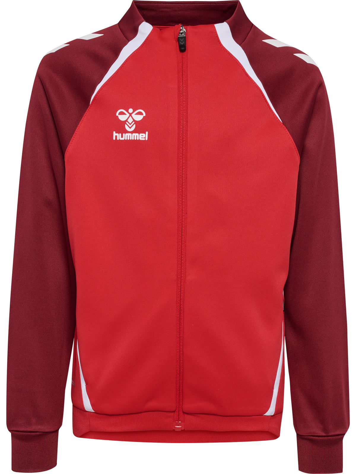 HUMMEL Lead 2.0 Track Zip Jacket Kind (true red/maroon)