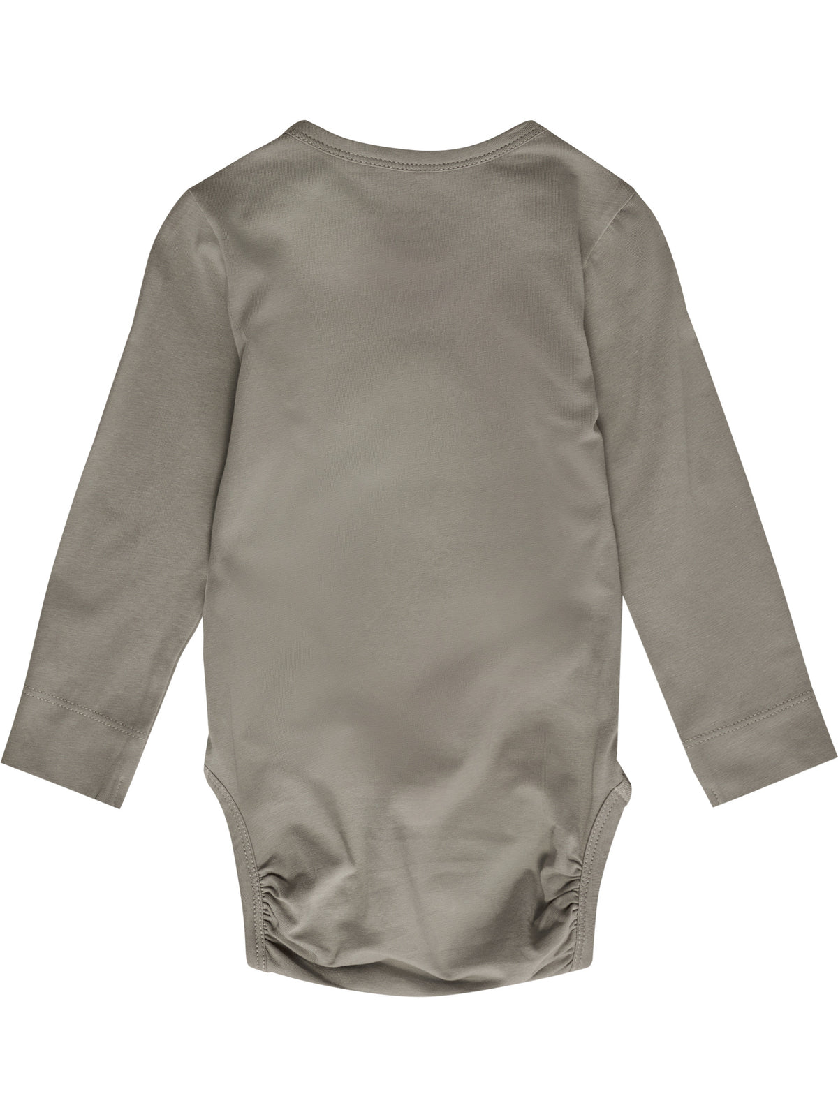 HUMMEL Mini 2-Pack Body L/S Kind (dark gull gray/vintage khaki)