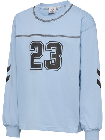 HUMMEL Timmi Boxy T-Shirt L/S Kind (cashmere blue)