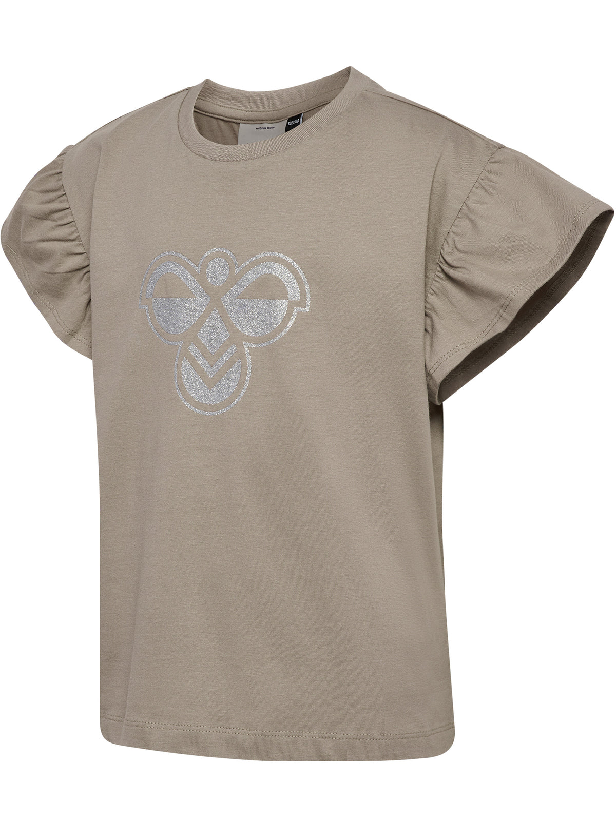 HUMMEL Ruffle T-Shirt Ss Big Bee Kind (rock ridge)