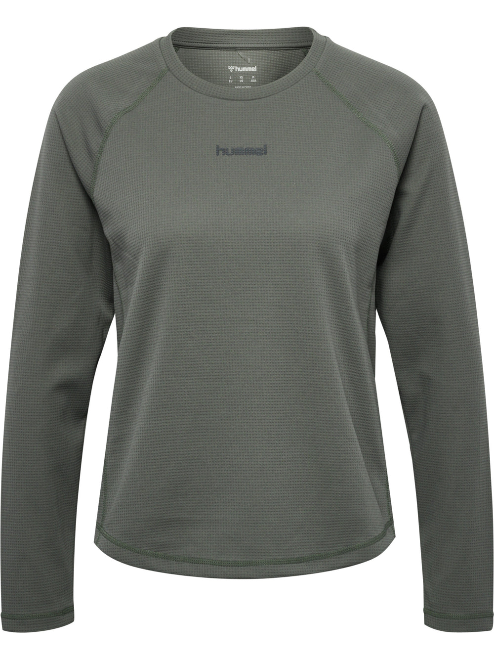 HUMMEL Momentum T-Shirt L/S Damen (castor gray)