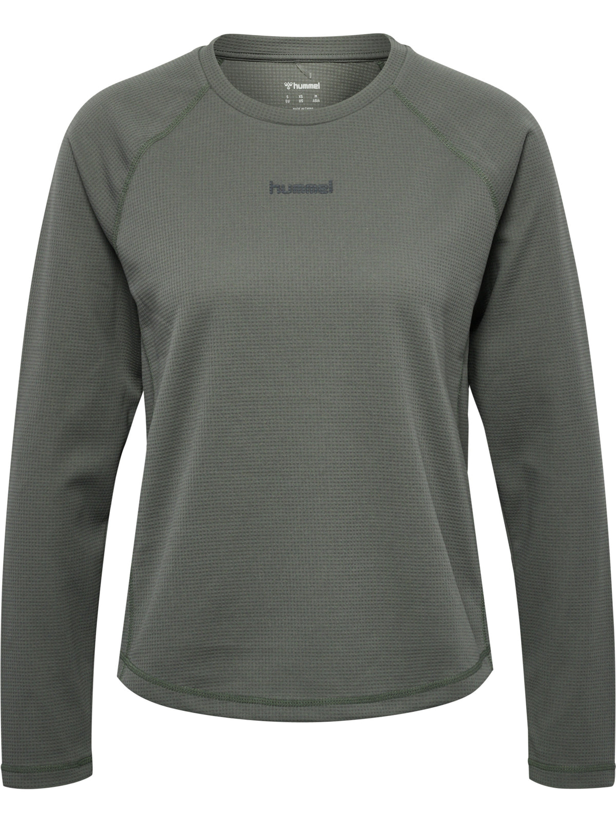 HUMMEL Momentum T-Shirt L/S Damen (castor gray)