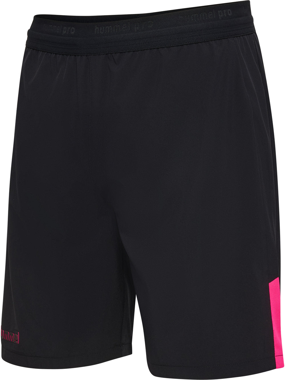 HUMMEL BLAZE27 Pro Training Shorts (black/pink glo)