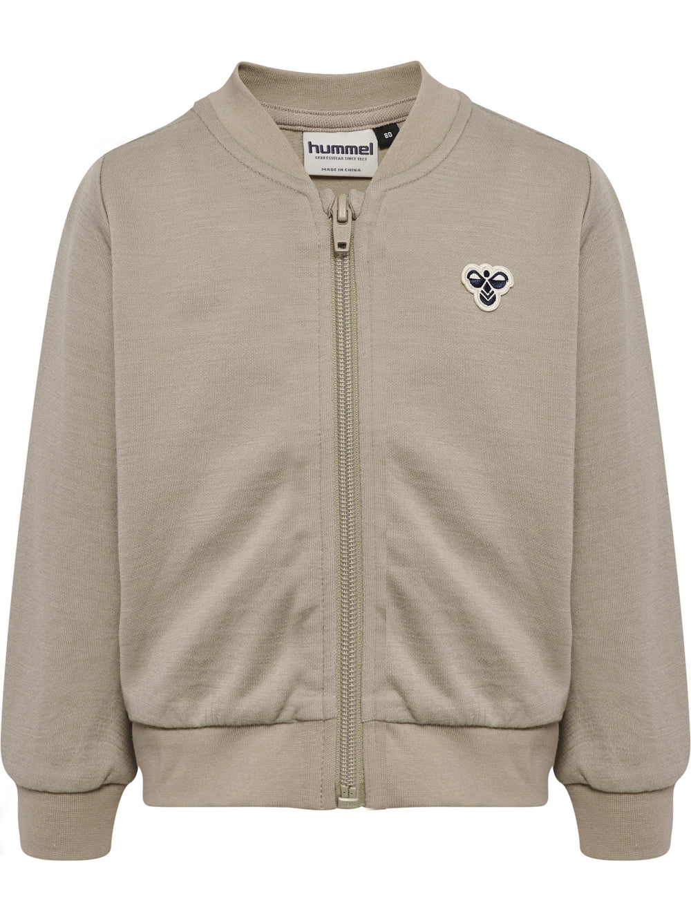 HUMMEL Mini Wool Zip Jacket Bee Kind (vintage khaki)