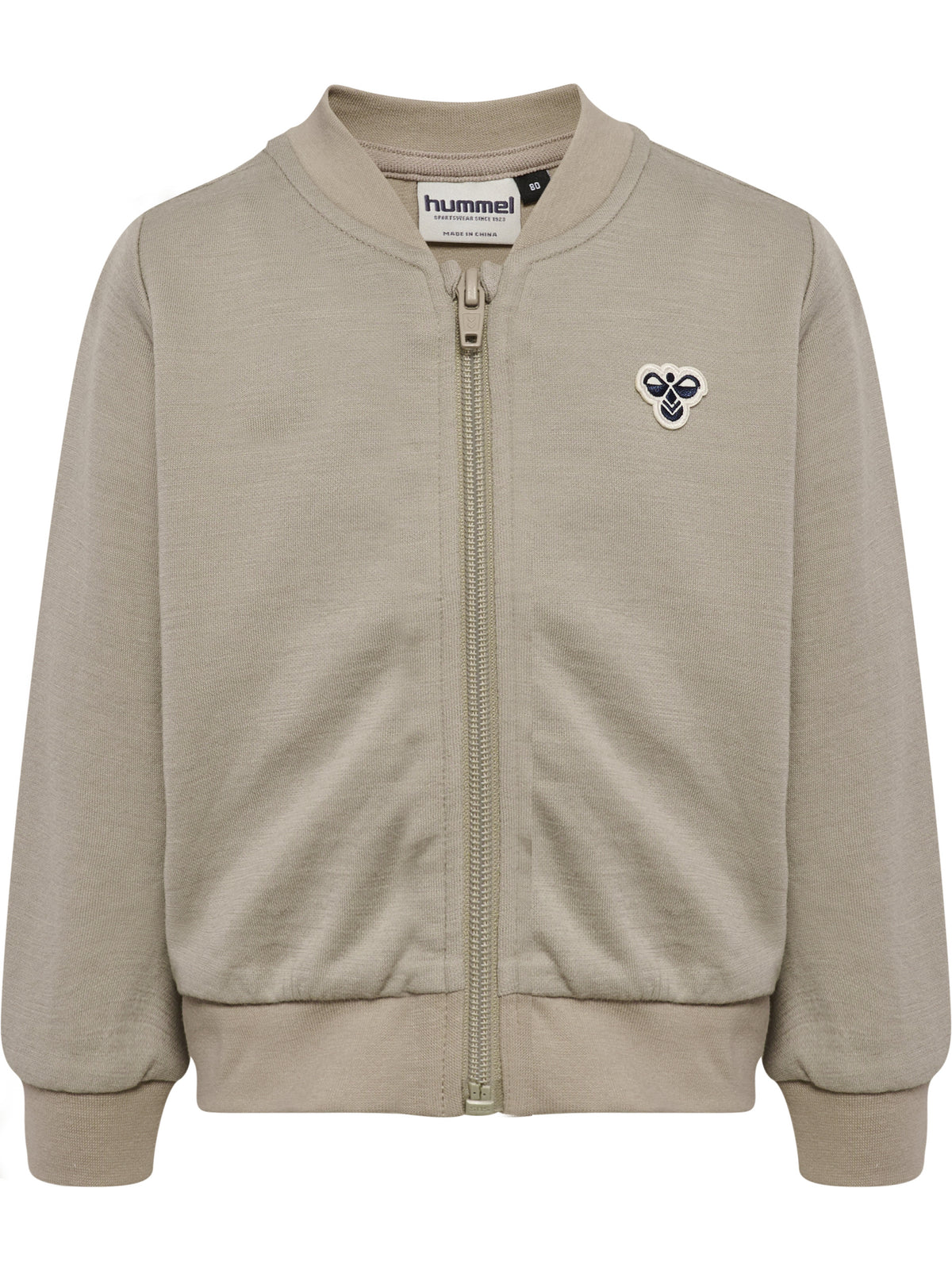 HUMMEL Mini Wool Zip Jacket Bee Kind (vintage khaki)
