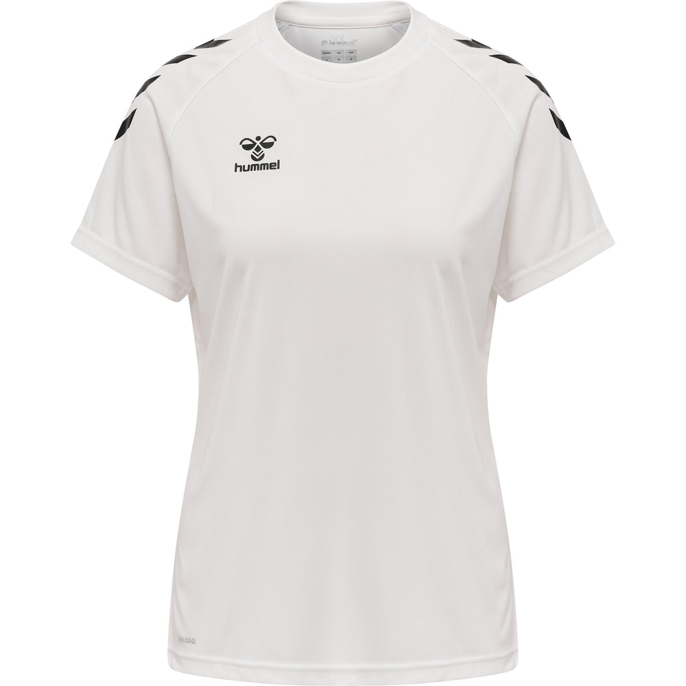 HUMMEL Core XK Core Poly Tee S/S Damen (white)