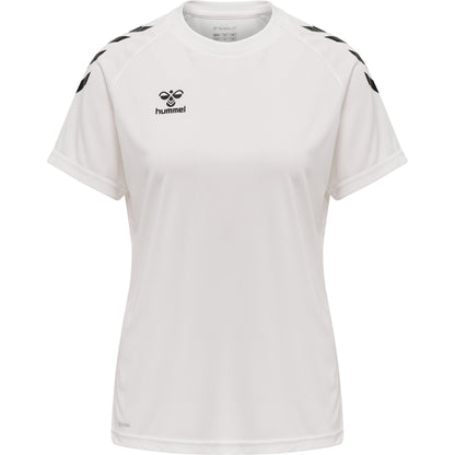 HUMMEL Core XK Core Poly Tee S/S Damen (white)