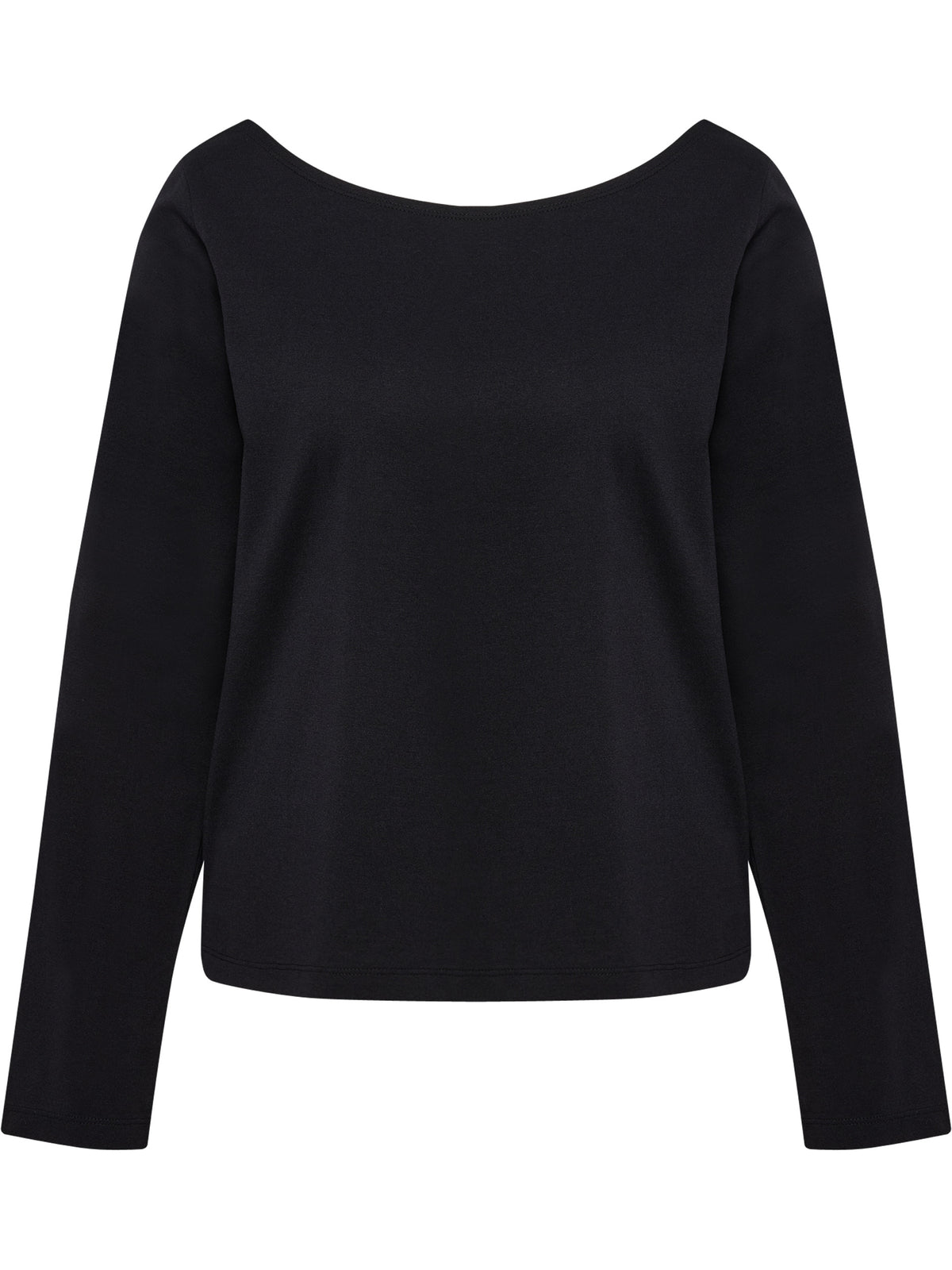 HUMMEL Soft Boat Neck T-Shirt L/S Damen (black)