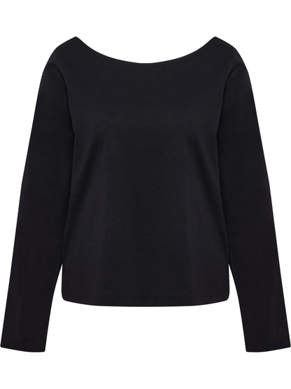 HUMMEL Soft Boat Neck T-Shirt L/S Damen (black)