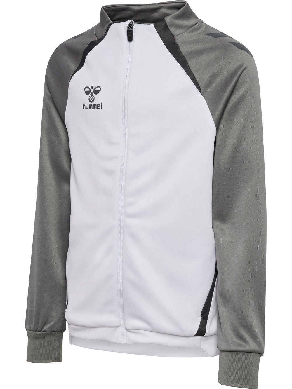 HUMMEL Lead 2.0 Track Zip Jacket Kind (white/steel gray)