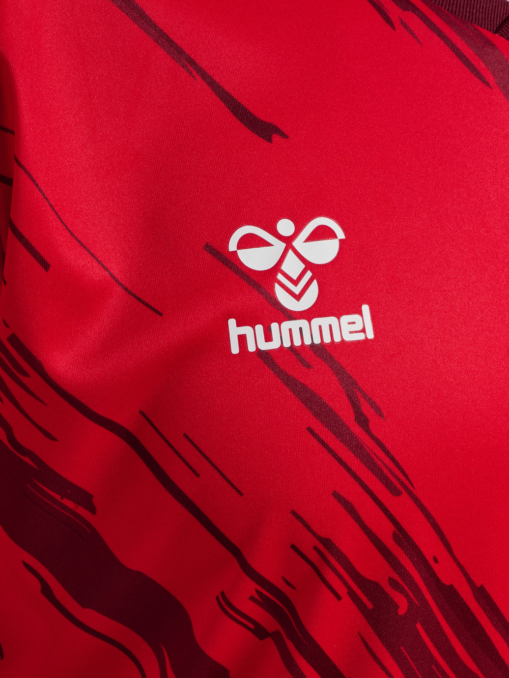 HUMMEL Match Triumph Jersey S/S (true red/zinfandel)