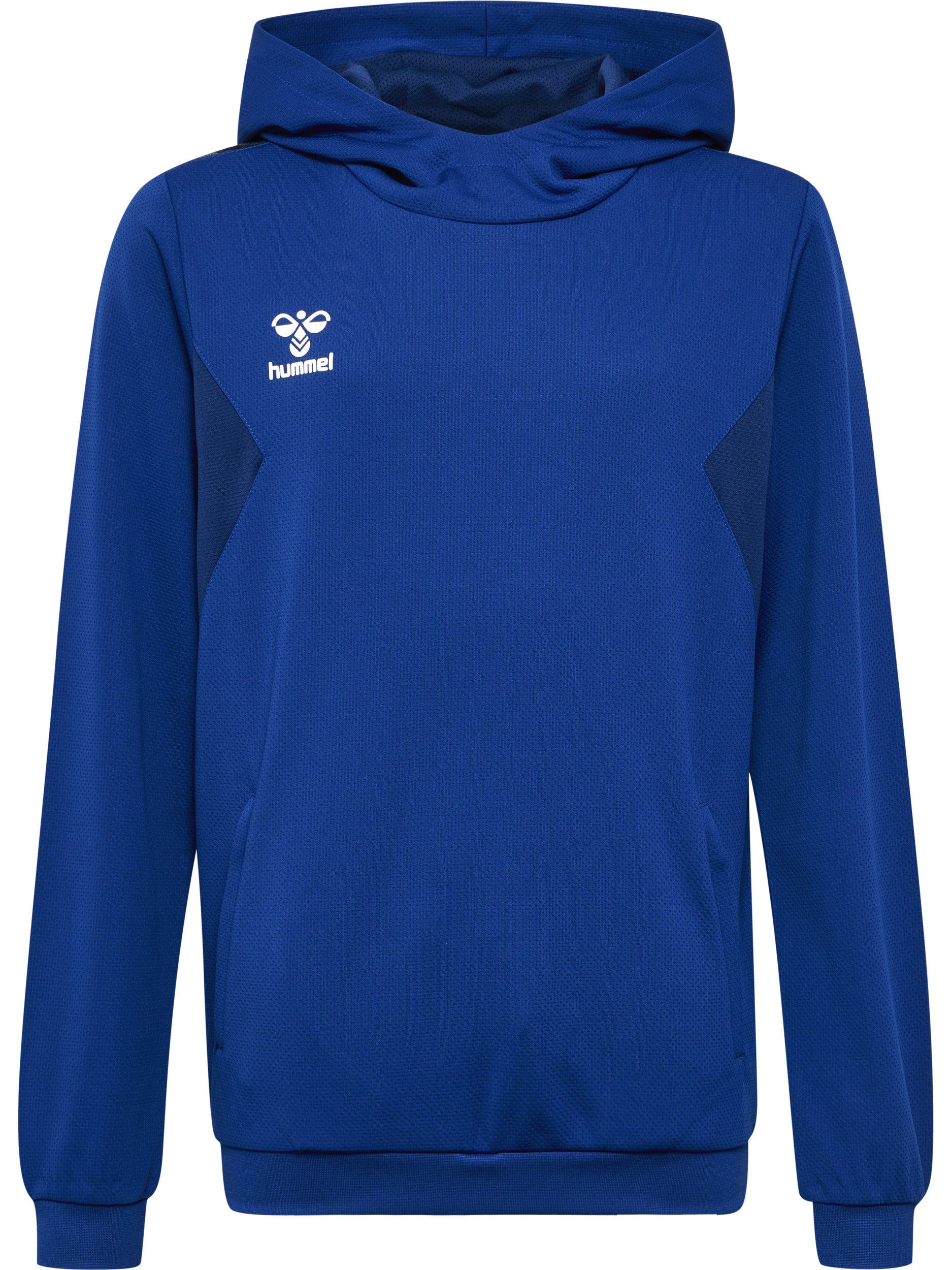 HUMMEL Authentic Pl Hoodie Unisex Kind Blau