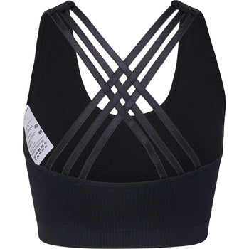 HUMMEL Mt Rest Seamless Rib Sports Top Damen (black)