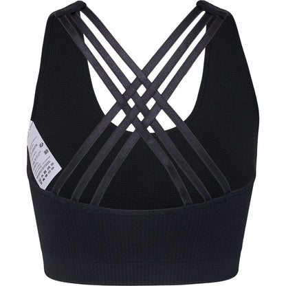 HUMMEL Mt Rest Seamless Rib Sports Top Damen (black)