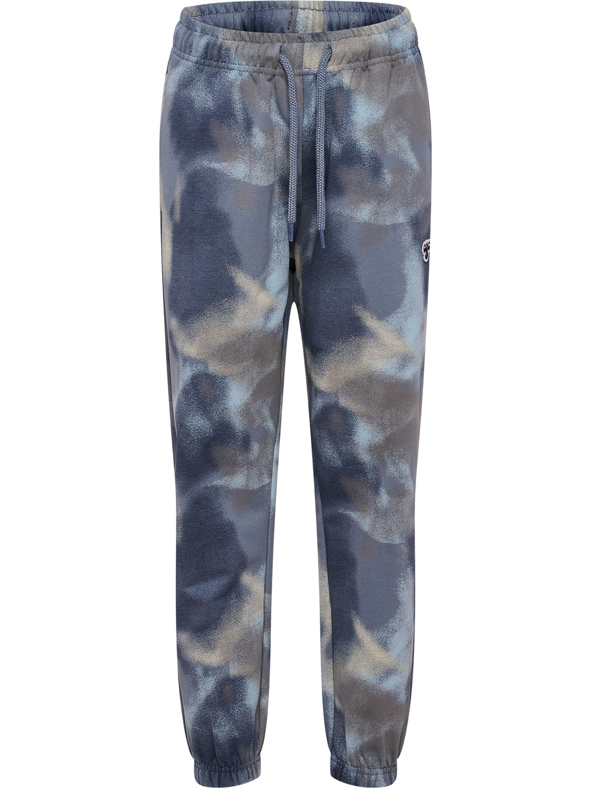 HUMMEL Loose AOP Pants Bee Kind (flint stone)
