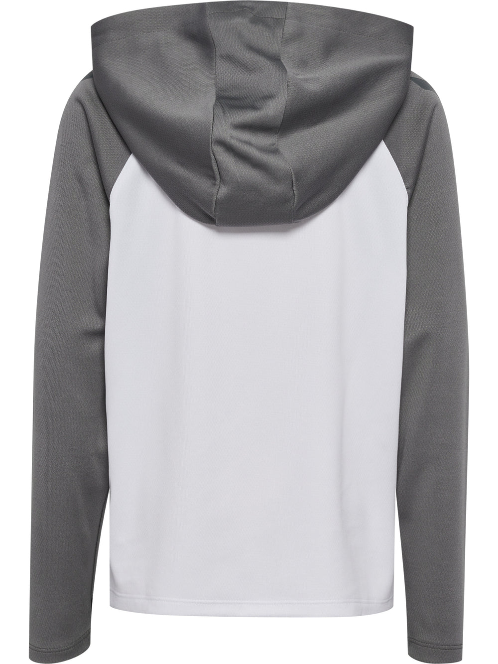 HUMMEL Lead 2.0 Zip Hoodie Kind (white/steel gray)