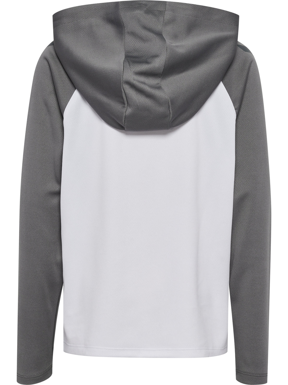 HUMMEL Lead 2.0 Zip Hoodie Kind (white/steel gray)
