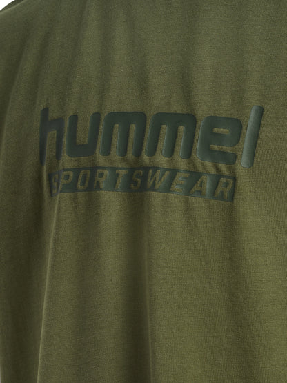 HUMMEL Base T-Shirt S/S Kind (winter moss)