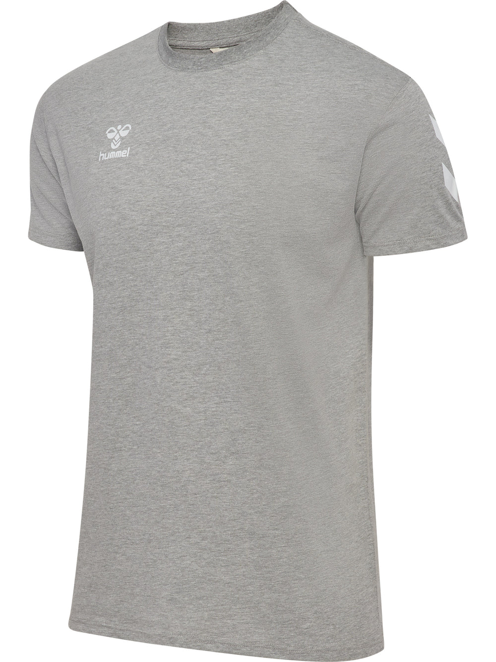 HUMMEL Go 2.0 Chevron T-Shirt S/S (grey melange)
