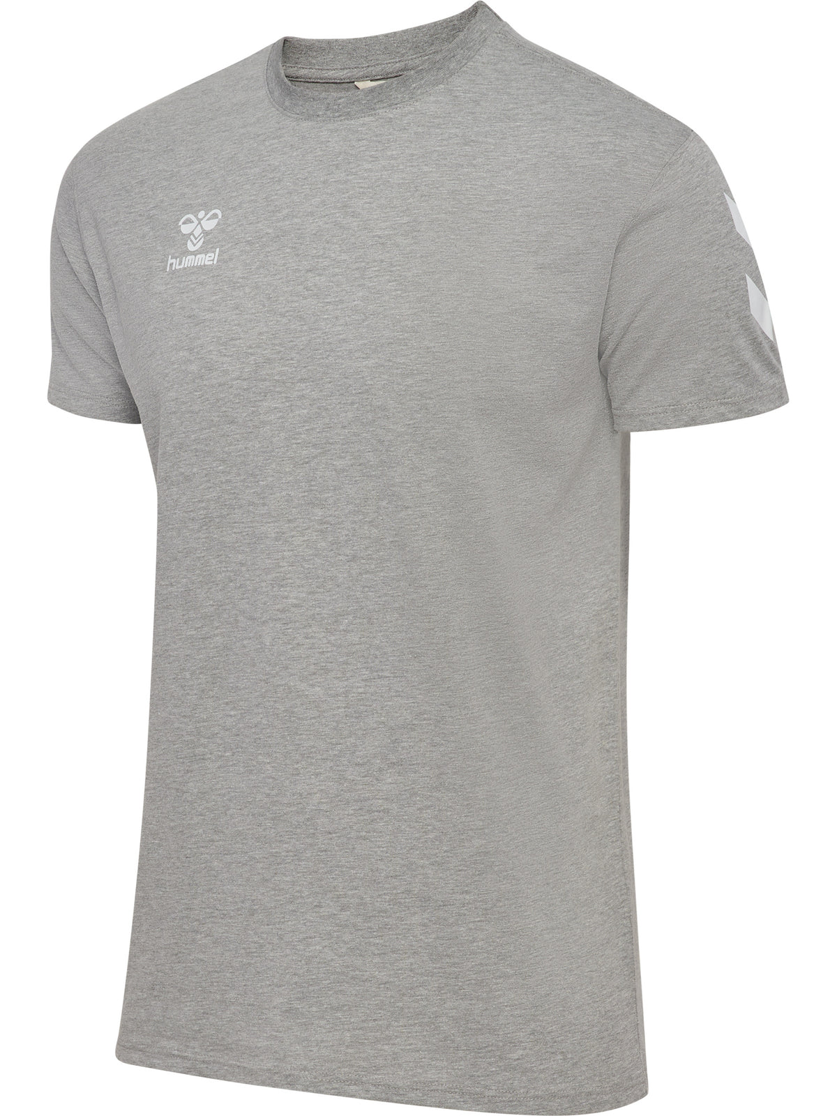 HUMMEL Go 2.0 Chevron T-Shirt S/S (grey melange)