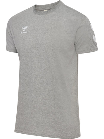 HUMMEL Go 2.0 Chevron T-Shirt S/S (grey melange)