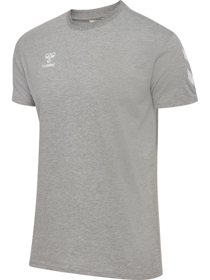 HUMMEL Go 2.0 Chevron T-Shirt S/S (grey melange)